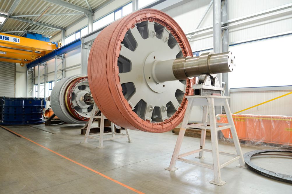 Large DC Motor Repair