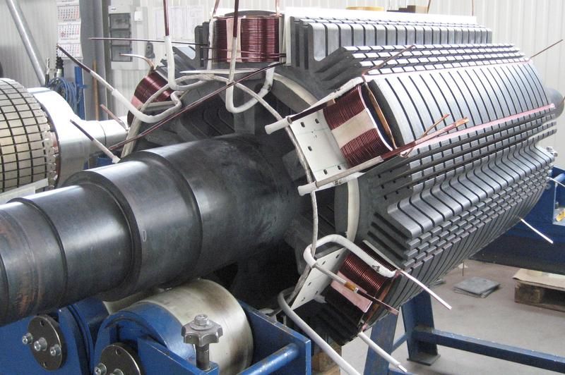 Salient Rotor Rewind