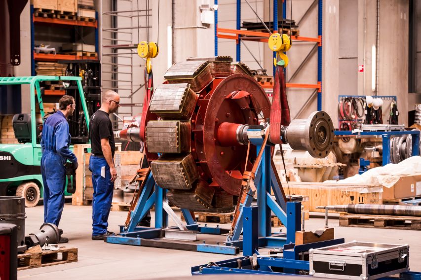 Salient Rotor Rewind